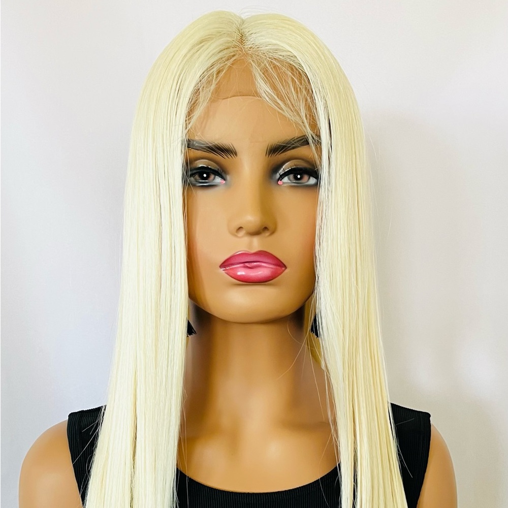 Long Blonde Premium Fiber Lace Front Wig for Daily Wear/Cosplay/Events 🤩